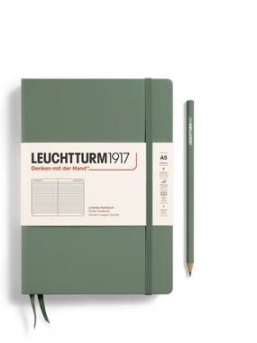 NEW LEUCHTTURM1917 Medium A5 Notebook in Sage